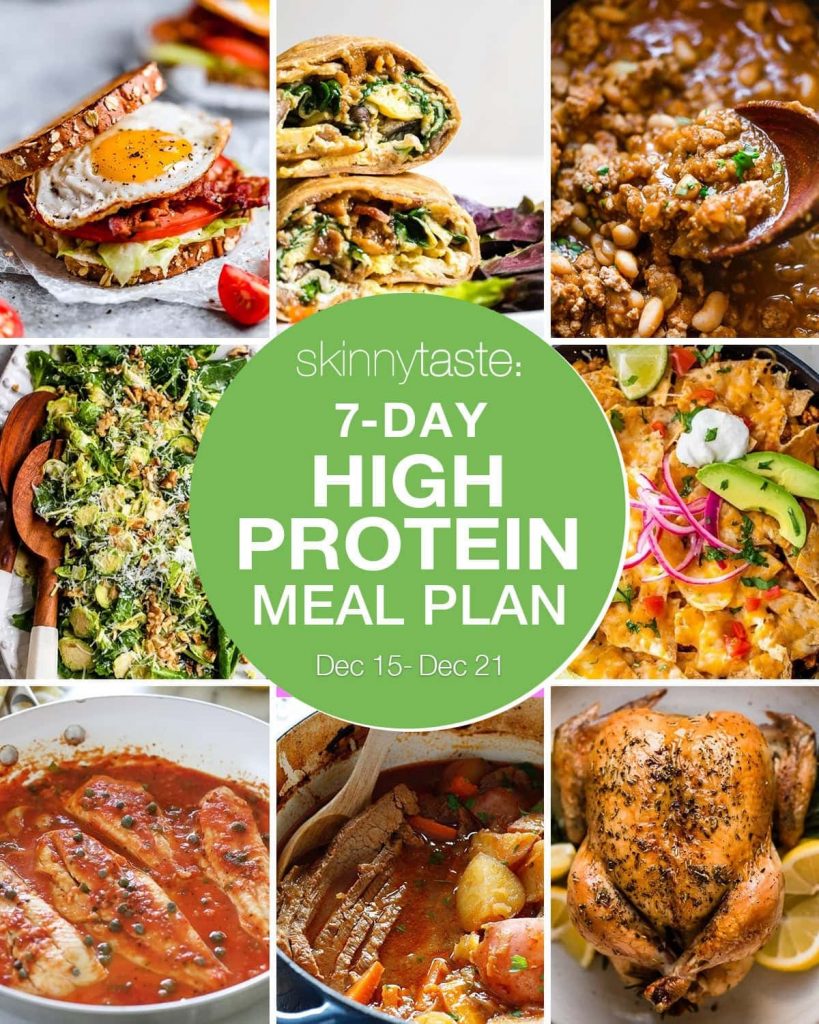 7 Day High Protein Diet Meal Plan 7 Day High Protein Diet Meal Plan